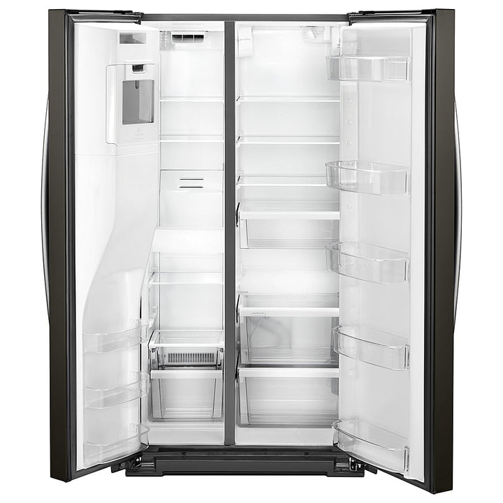 Whirlpool - 20.6 Cu. Ft. Side-by-Side Counter-Depth Refrigerator - Black Stainless Steel_11