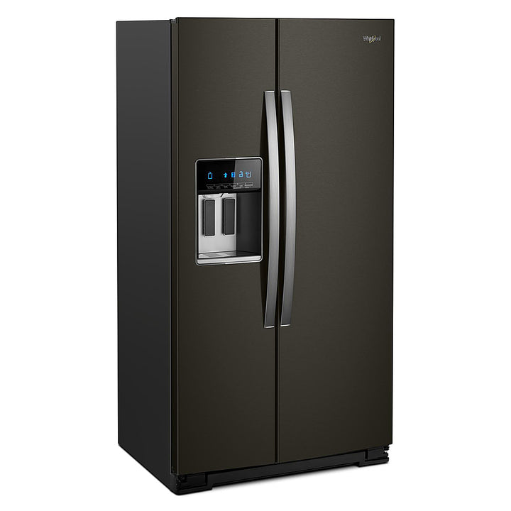 Whirlpool - 20.6 Cu. Ft. Side-by-Side Counter-Depth Refrigerator - Black Stainless Steel_9
