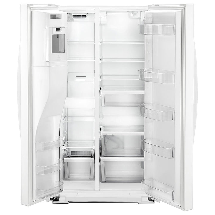 Whirlpool - 20.6 Cu. Ft. Side-by-Side Counter-Depth Refrigerator - White_9