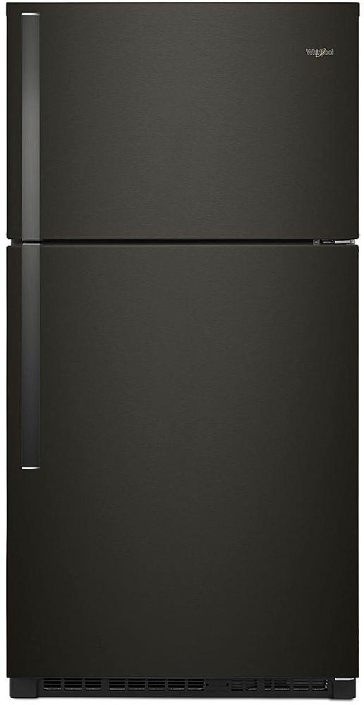 Whirlpool - 21.3 Cu. Ft. Top-Freezer Refrigerator - Black Stainless Steel_0