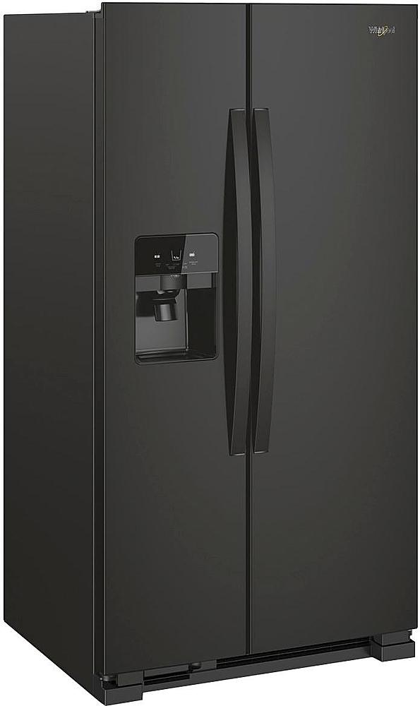 Whirlpool - 24.5 Cu. Ft. Side-by-Side Refrigerator - Black_8