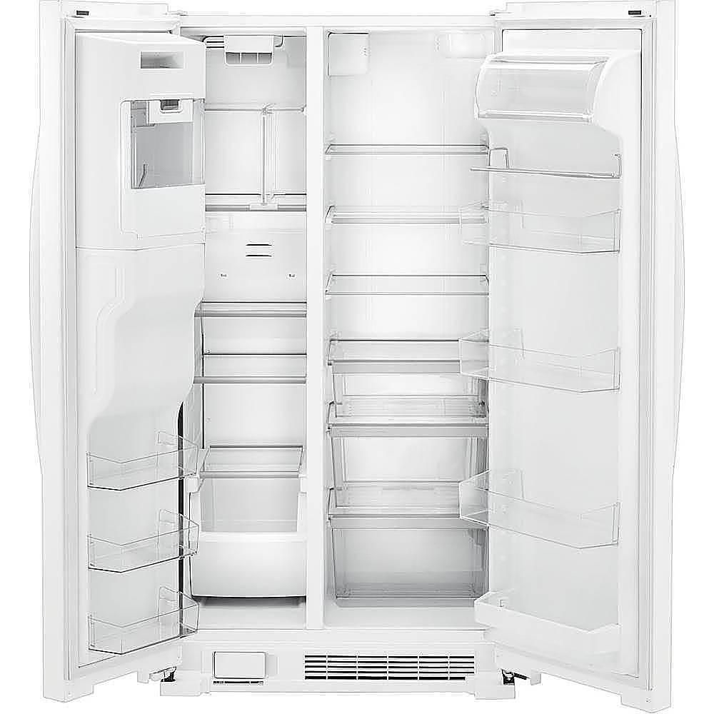 Whirlpool - 24.5 Cu. Ft. Side-by-Side Refrigerator - White_1