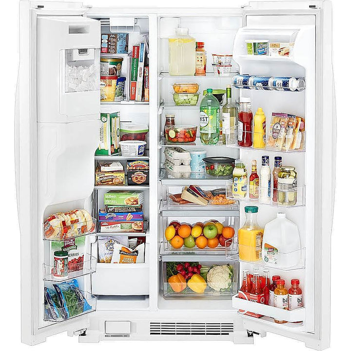 Whirlpool - 24.5 Cu. Ft. Side-by-Side Refrigerator - White_9