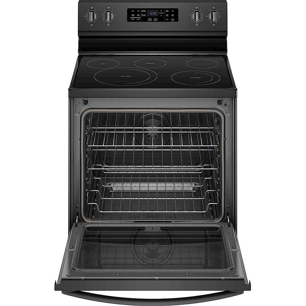 Whirlpool - 6.4 Cu. Ft. Self-Cleaning Freestanding Electric Convection Range - Black_2