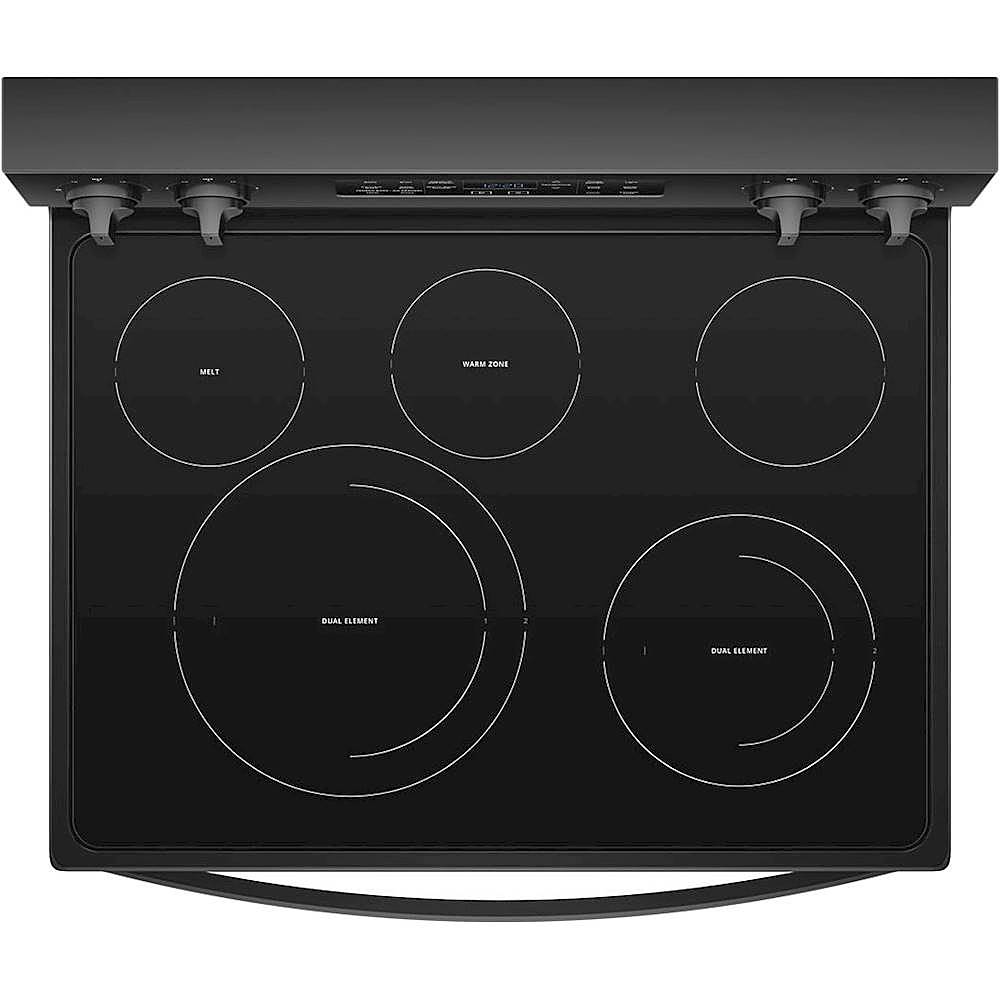 Whirlpool - 6.4 Cu. Ft. Self-Cleaning Freestanding Electric Convection Range - Black_5