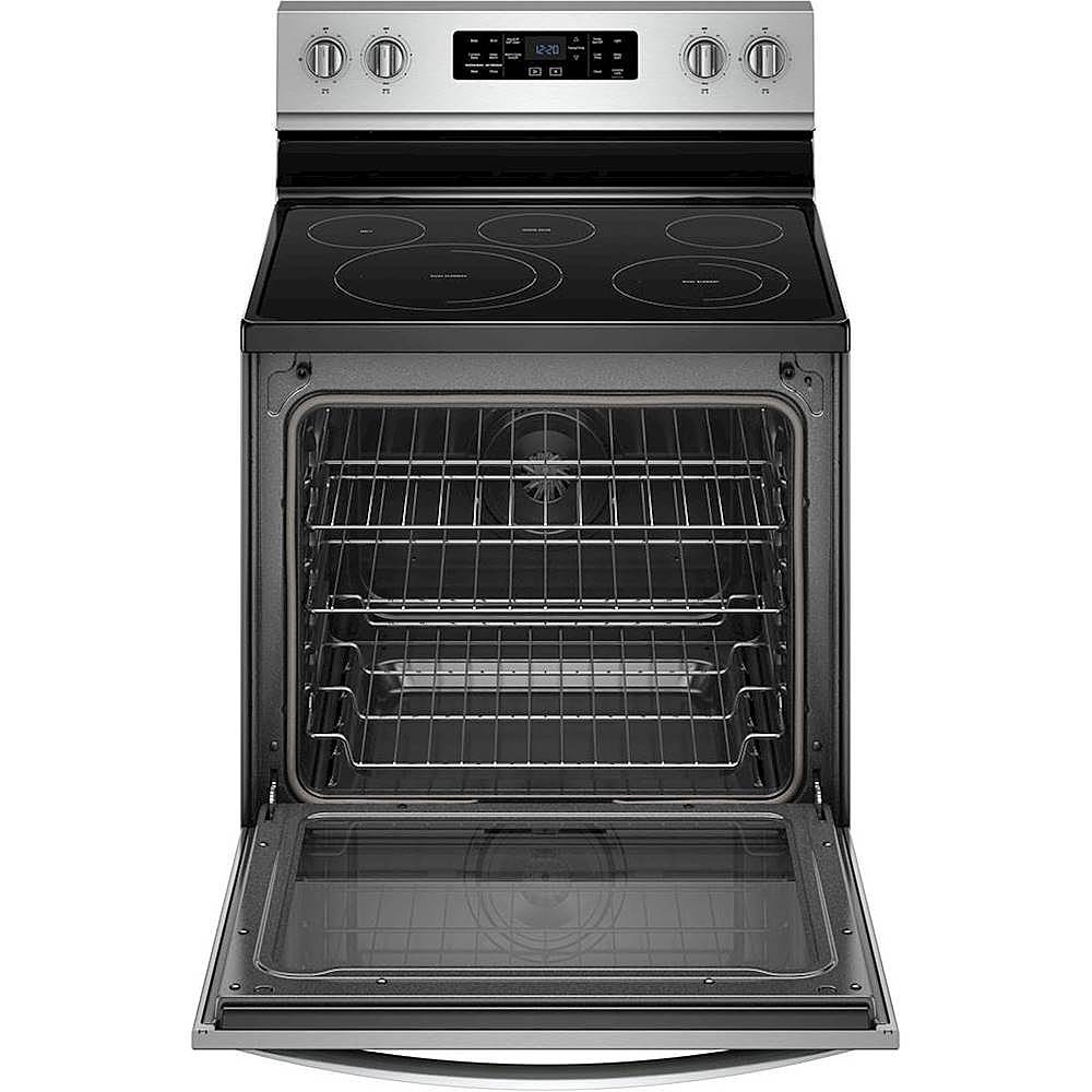 Whirlpool - 6.4 Cu. Ft. Self-Cleaning Freestanding Electric Convection Range - Stainless Steel_2