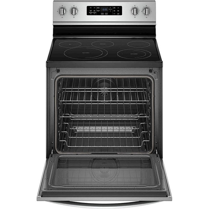 Whirlpool - 6.4 Cu. Ft. Self-Cleaning Freestanding Electric Convection Range - Stainless Steel_2
