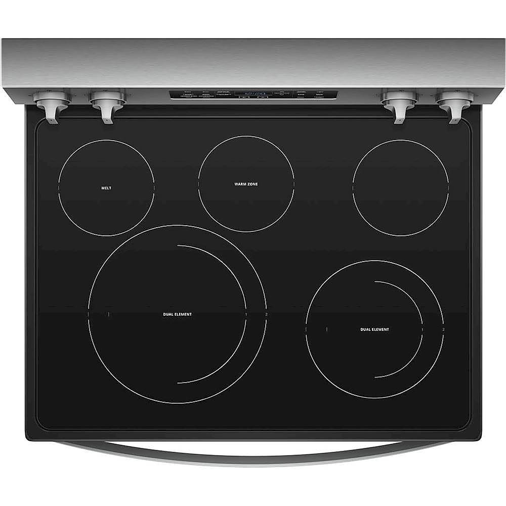 Whirlpool - 6.4 Cu. Ft. Self-Cleaning Freestanding Electric Convection Range - Stainless Steel_4