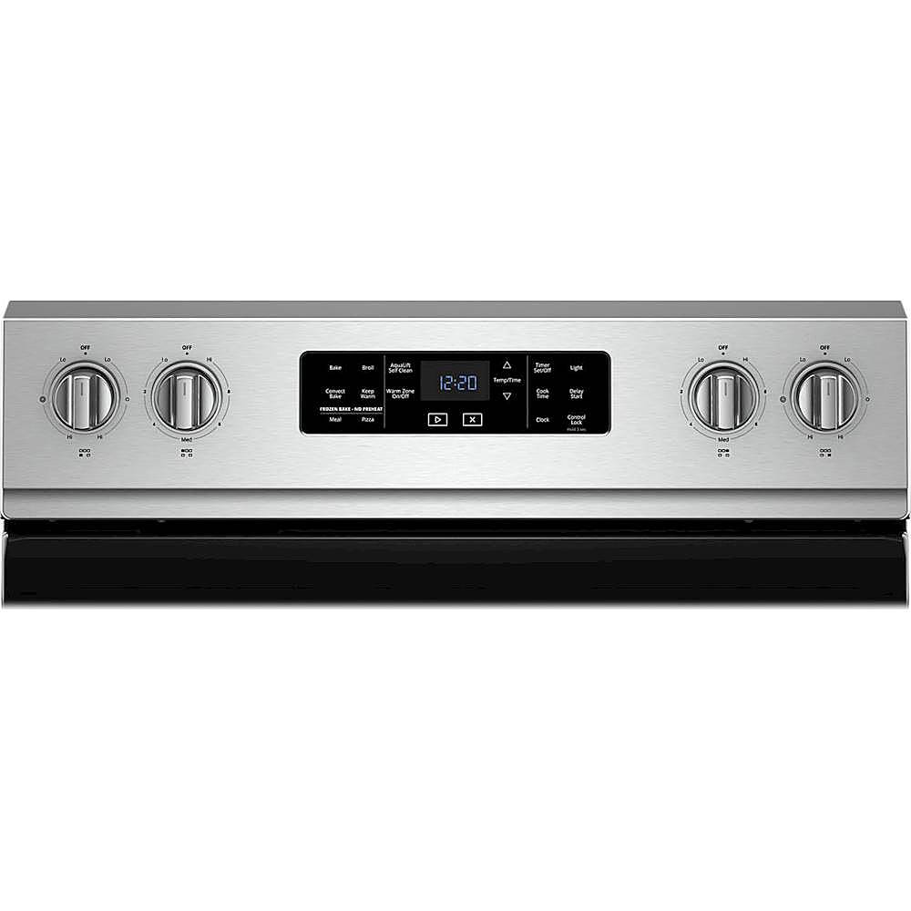Whirlpool - 6.4 Cu. Ft. Self-Cleaning Freestanding Electric Convection Range - Stainless Steel_1