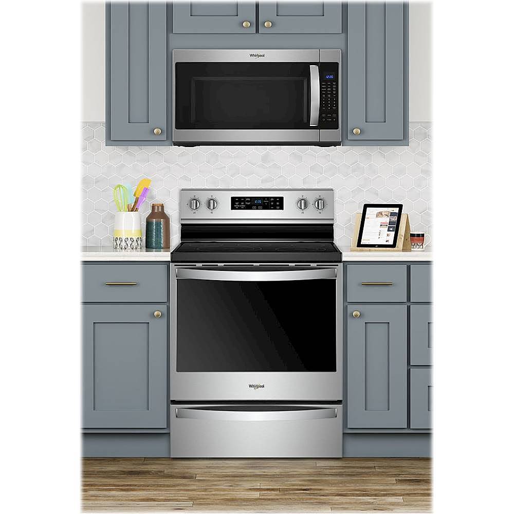 Whirlpool - 6.4 Cu. Ft. Self-Cleaning Freestanding Electric Convection Range - Stainless Steel_12