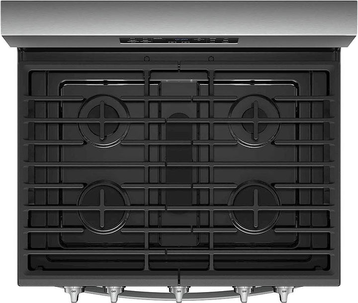Whirlpool - 5.8 Cu. Ft. Self-Cleaning Freestanding Gas Convection Range - Stainless Steel_3