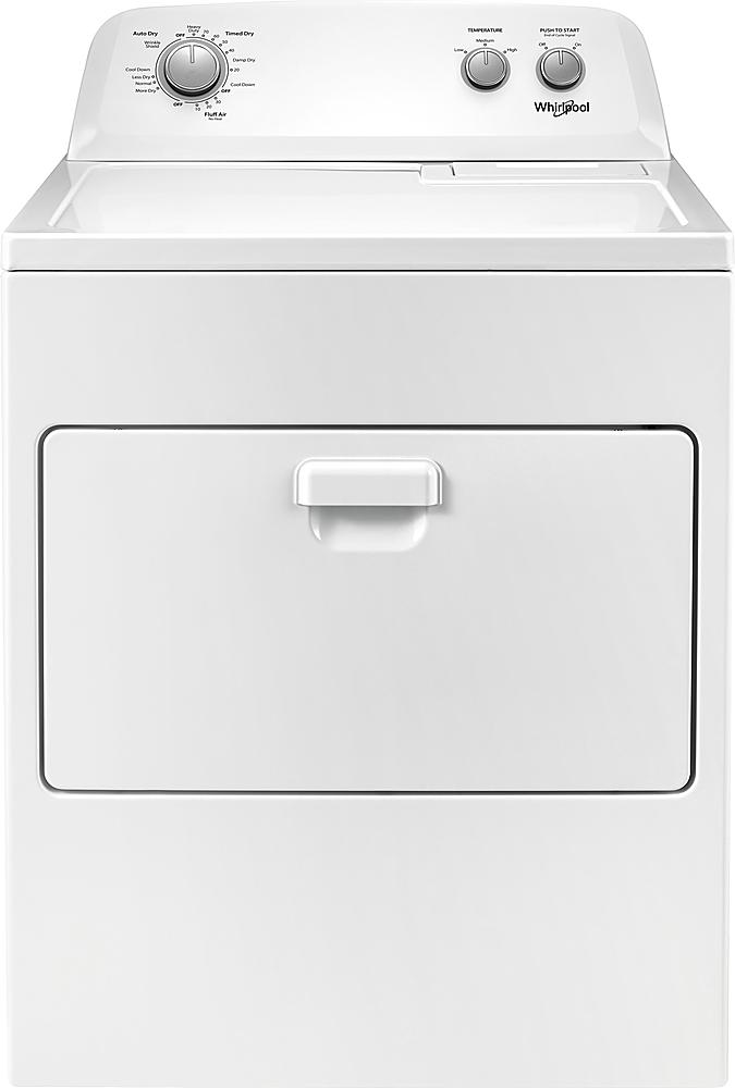 Whirlpool - 7 Cu. Ft. 12-Cycle Electric Dryer - White_0