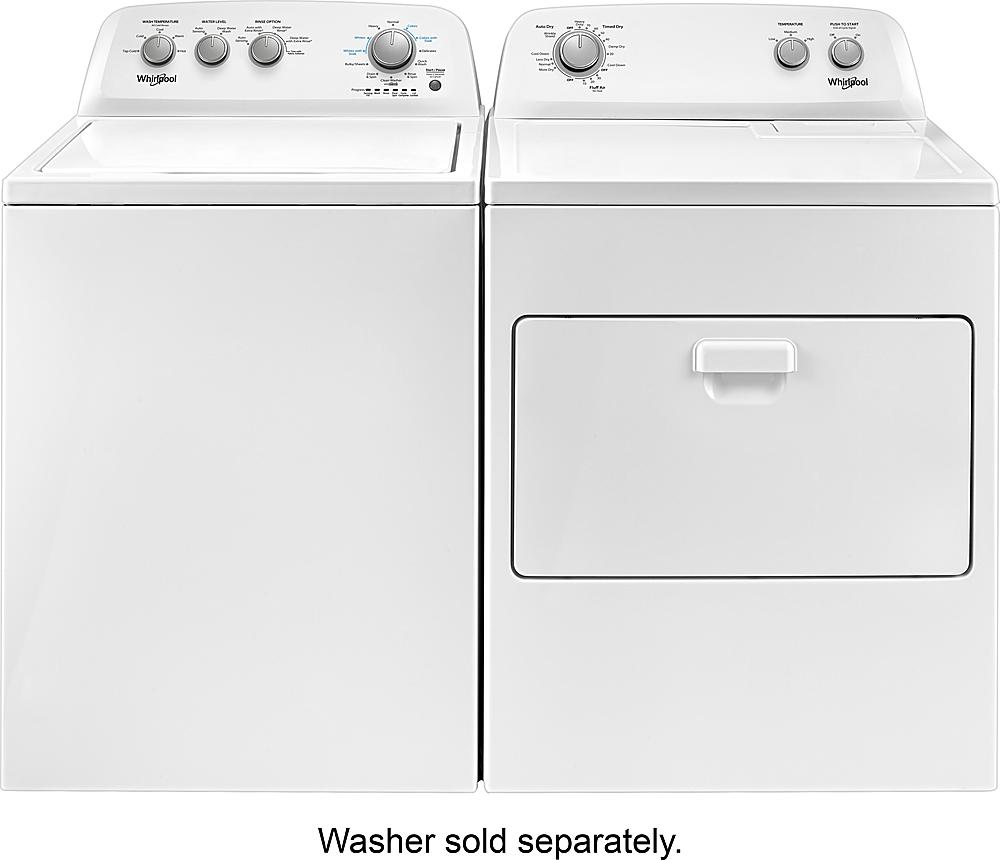 Whirlpool - 7 Cu. Ft. 12-Cycle Electric Dryer - White_2