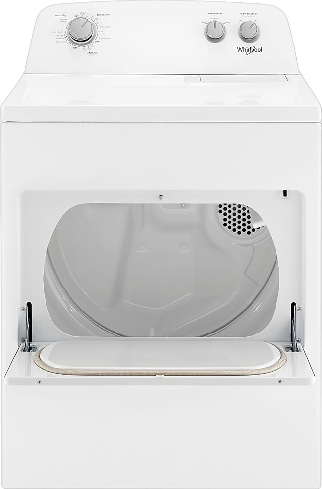 Whirlpool - 7 Cu. Ft. 12-Cycle Electric Dryer - White_7