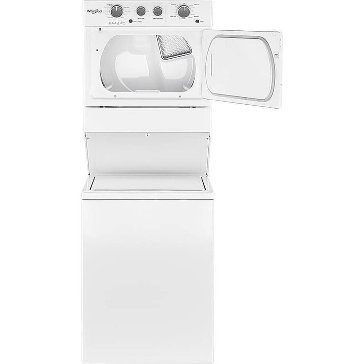 Whirlpool - 3.5 Cu. Ft. Top Load Washer and 5.9 Cu. Ft. Gas Dryer with Dual Action Agitator - White_2