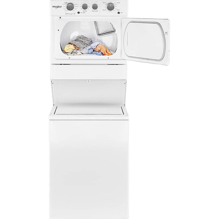 Whirlpool - 3.5 Cu. Ft. Top Load Washer and 5.9 Cu. Ft. Gas Dryer with Dual Action Agitator - White_3