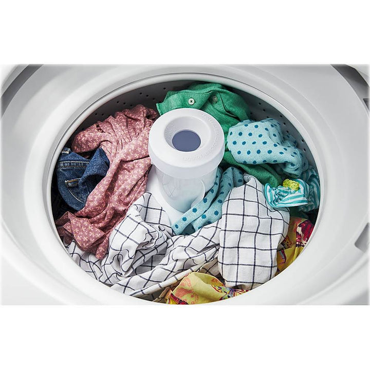 Whirlpool - 3.5 Cu. Ft. Top Load Washer and 5.9 Cu. Ft. Gas Dryer with Dual Action Agitator - White_8