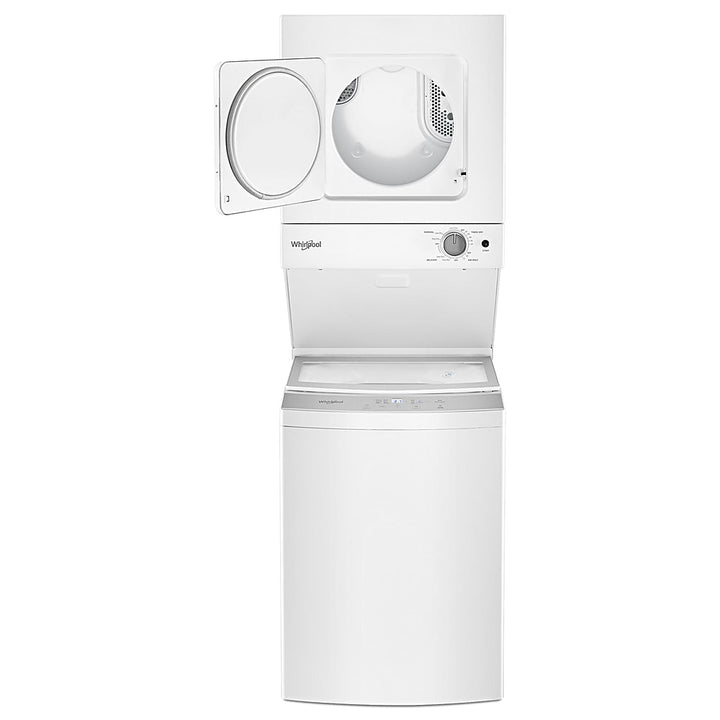 Whirlpool - 1.6 Cu. Ft. Top Load Washer and 3.4 Cu. Ft. Electric Dryer with Smooth Wave Stainless Steel Wash Basket - White_13