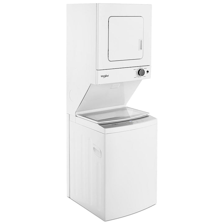 Whirlpool - 1.6 Cu. Ft. Top Load Washer and 3.4 Cu. Ft. Electric Dryer with Smooth Wave Stainless Steel Wash Basket - White_10