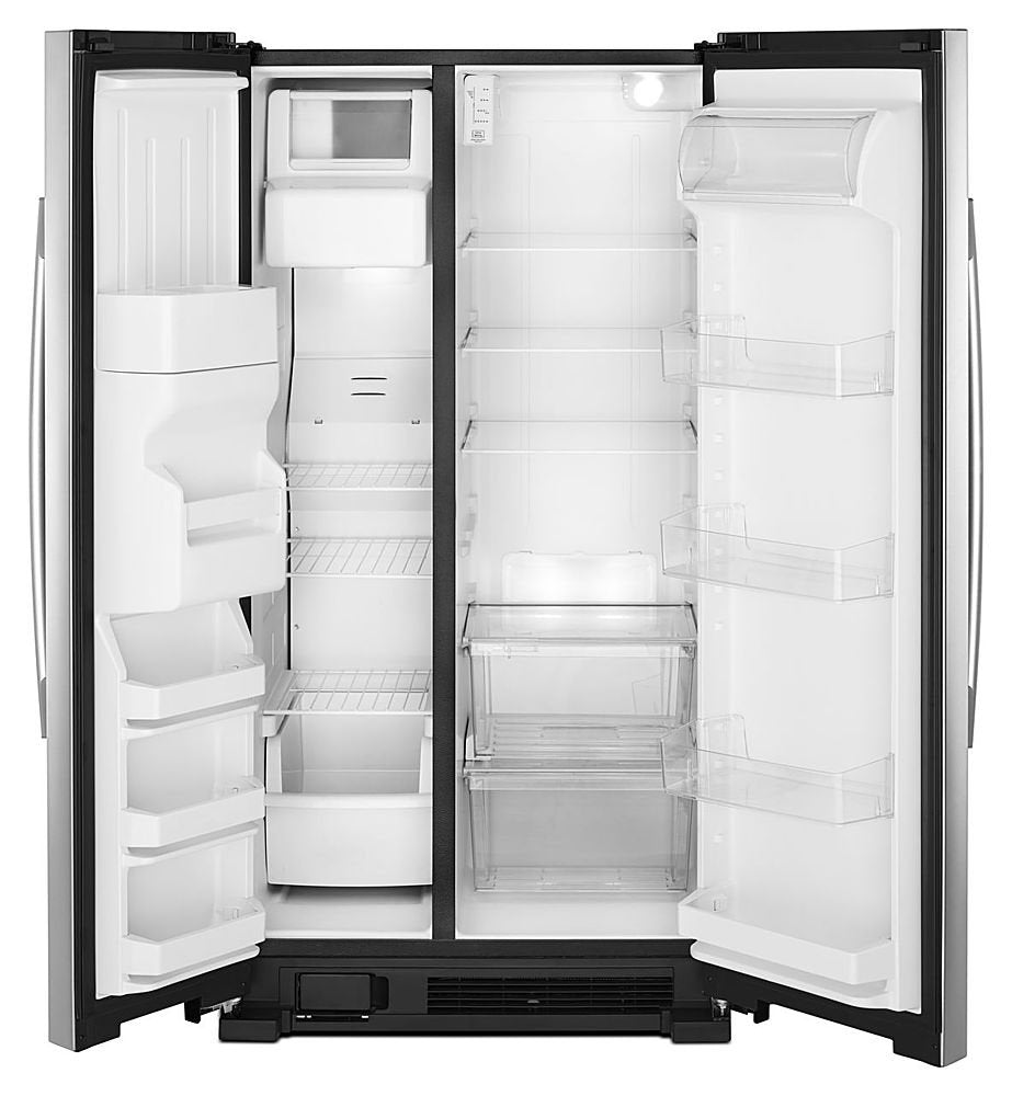 Amana - 21.4 Cu. Ft. Side-by-Side Refrigerator - Stainless Steel_3
