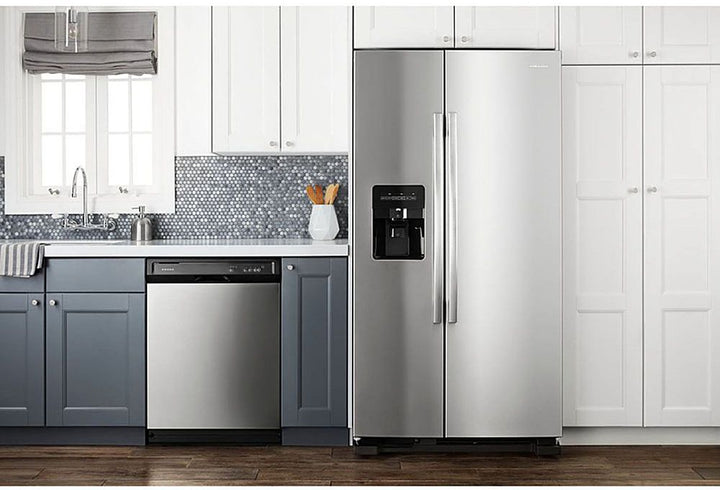 Amana - 24.5 Cu. Ft. Side-by-Side Refrigerator with Water and Ice Dispenser - Stainless Steel_6