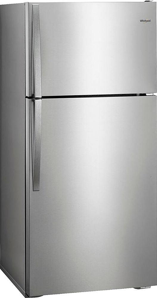 Whirlpool - 14.3 Cu. Ft. Top-Freezer Refrigerator - Monochromatic Stainless Steel_6