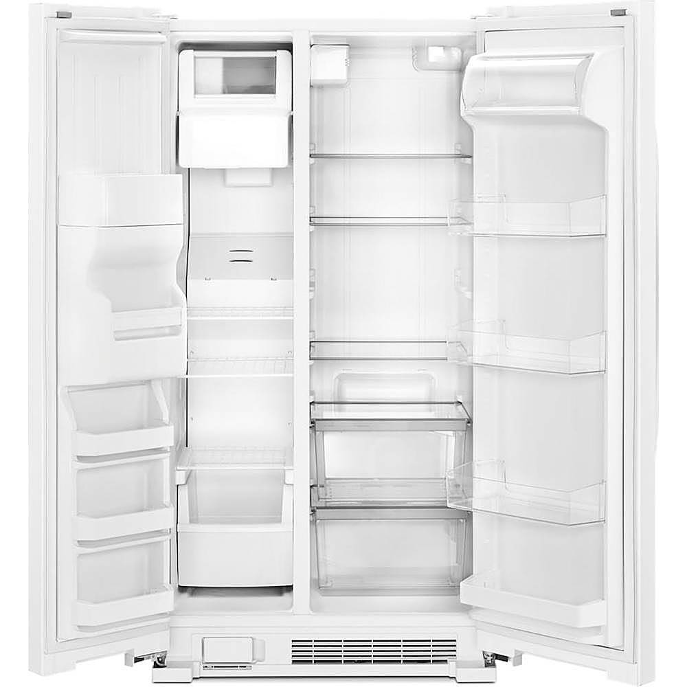 Whirlpool - 24.6 Cu. Ft. Side-by-Side Refrigerator - White_4
