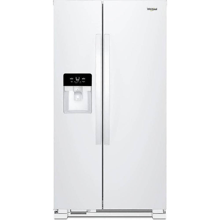 Whirlpool - 21.4 Cu. Ft. Side-by-Side Refrigerator - White_0