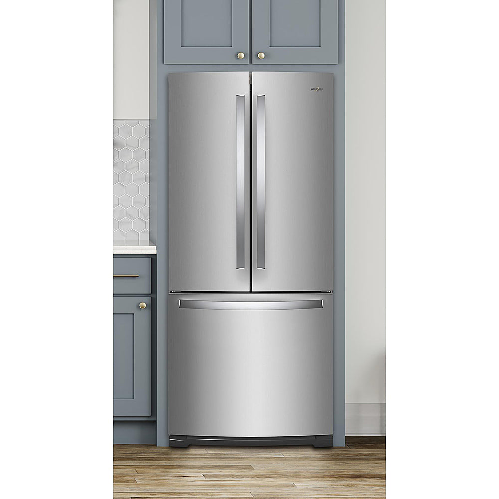 Whirlpool - 19.7 Cu. Ft. French Door Refrigerator - Stainless Steel_4