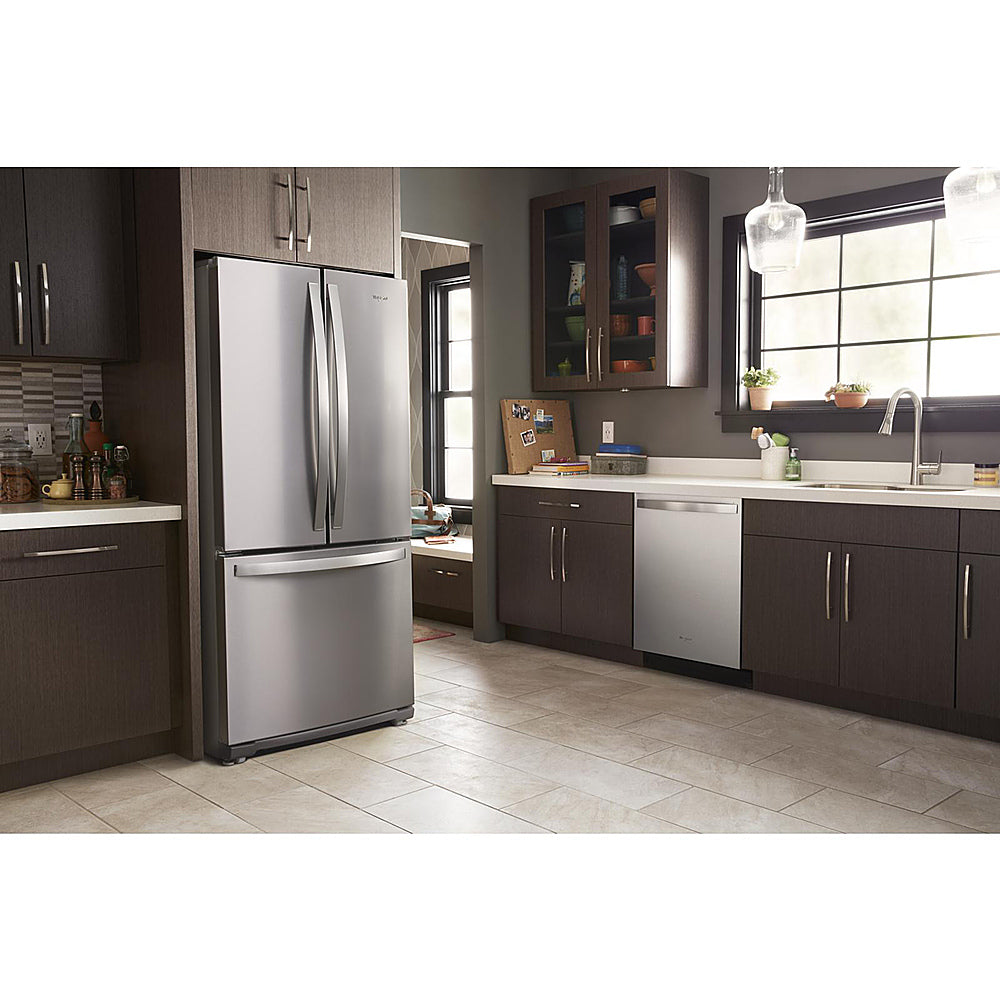 Whirlpool - 19.7 Cu. Ft. French Door Refrigerator - Stainless Steel_5