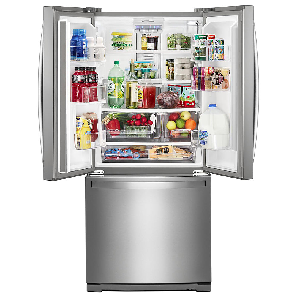 Whirlpool - 19.7 Cu. Ft. French Door Refrigerator - Stainless Steel_10
