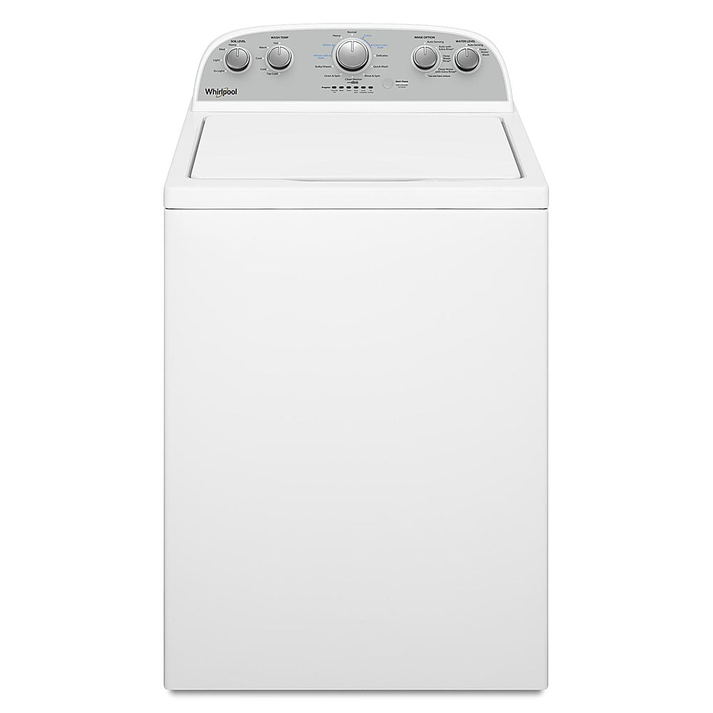 Whirlpool - 3.9 Cu. Ft. Top Load Washer with Water Level Selection - White_0
