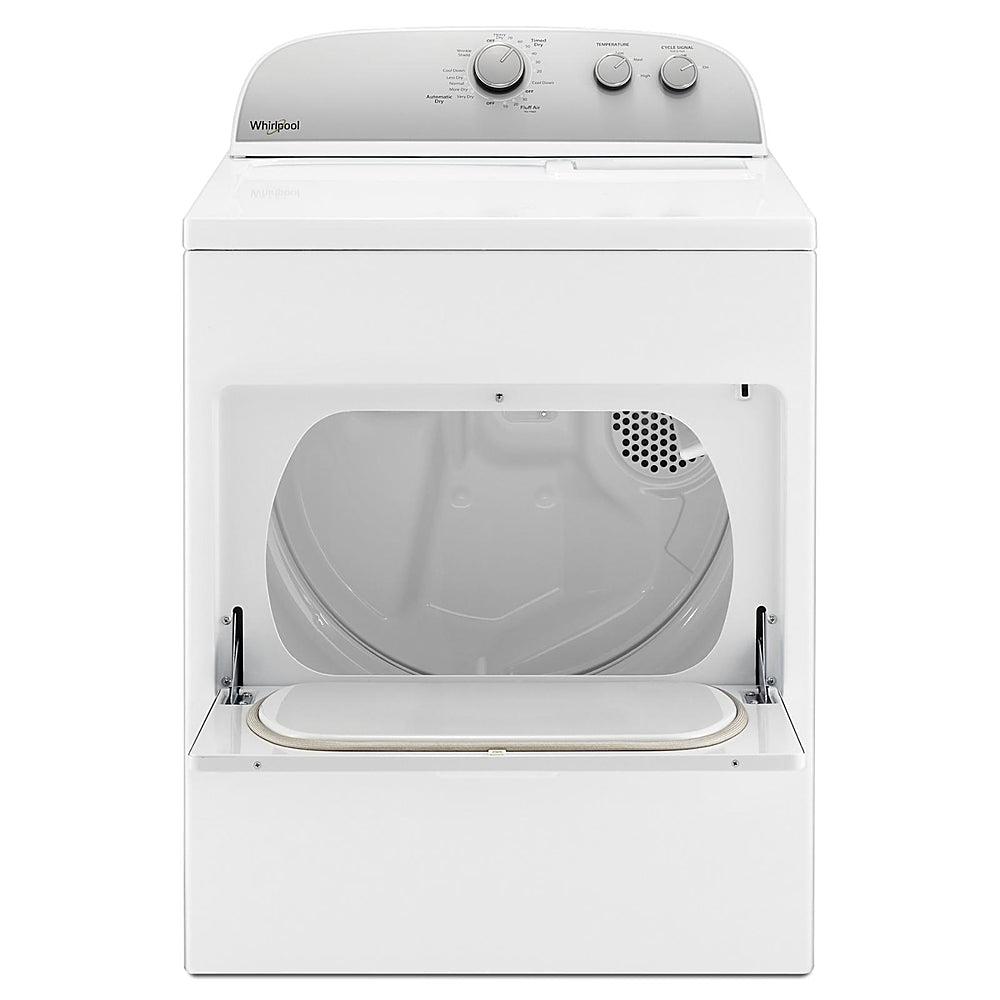 Whirlpool - 7 Cu. Ft. Electric Dryer with AutoDry Drying System - White_17