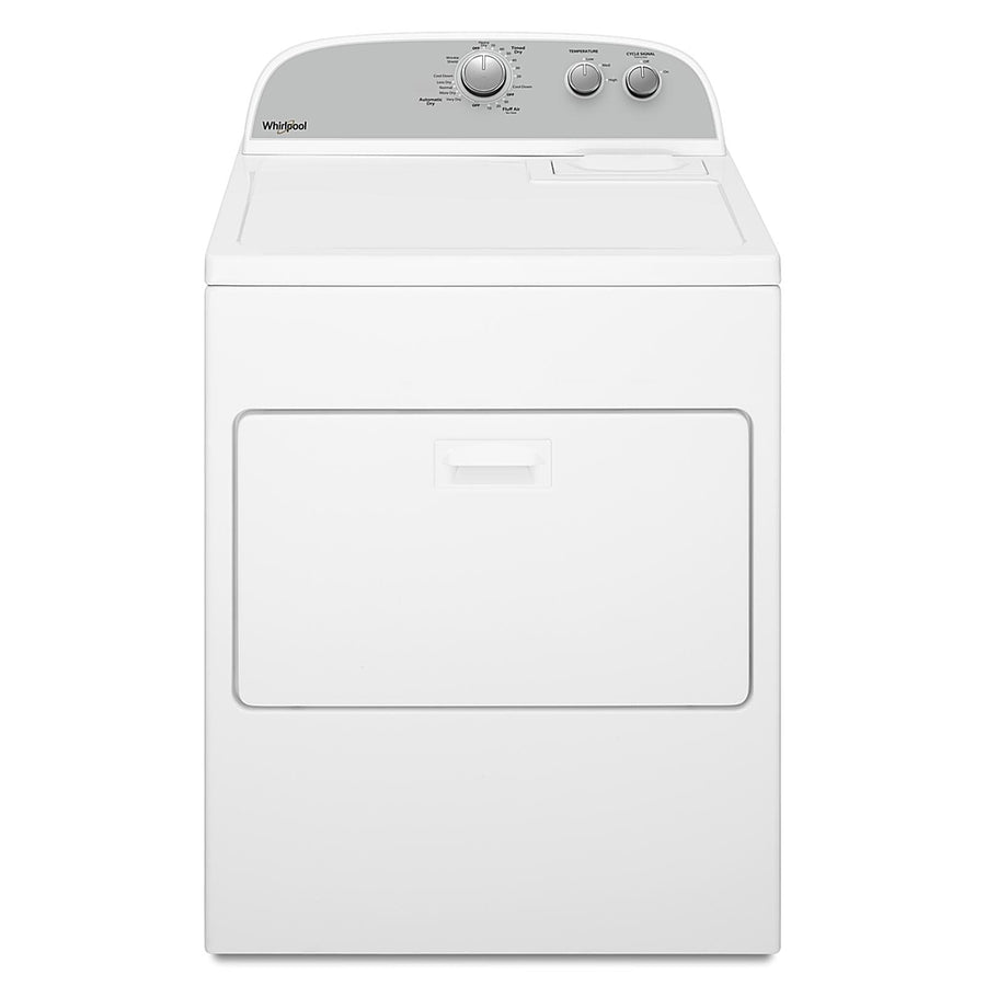 Whirlpool - 7 Cu. Ft. Electric Dryer with AutoDry Drying System - White_0