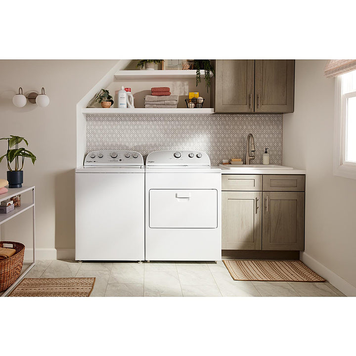 Whirlpool - 7 Cu. Ft. Electric Dryer with AutoDry Drying System - White_6
