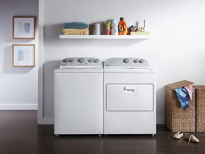 Whirlpool - 7 Cu. Ft. Electric Dryer with AutoDry Drying System - White_12