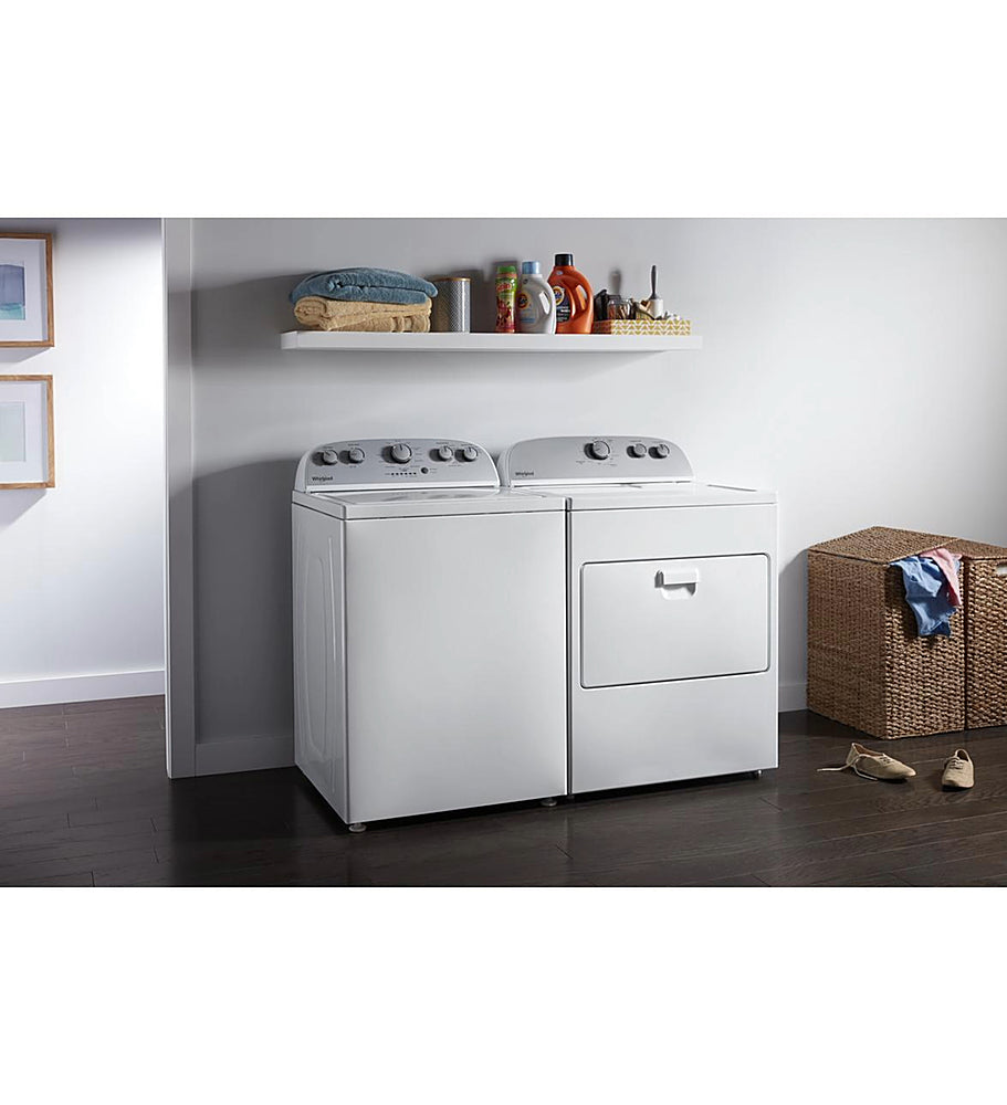 Whirlpool - 7 Cu. Ft. Gas Dryer with AutoDry Drying System - White_8