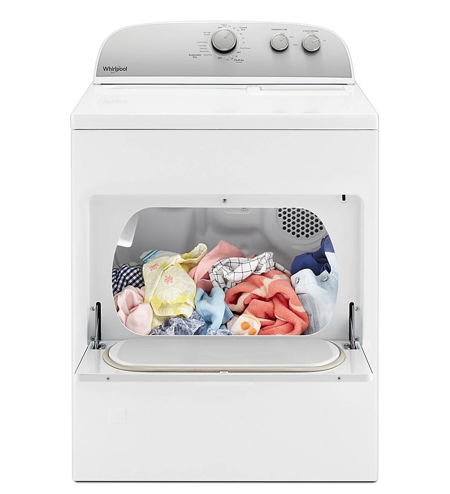 Whirlpool - 7 Cu. Ft. Gas Dryer with AutoDry Drying System - White_15