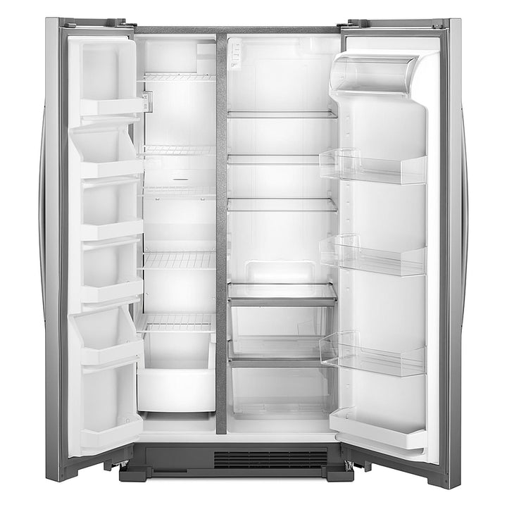 Whirlpool - 25.1 Cu. Ft. Side-by-Side Refrigerator - Stainless Steel_8