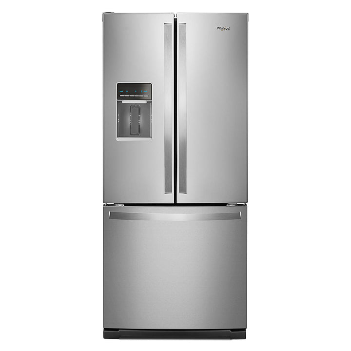 Whirlpool - 19.7 Cu. Ft. French Door Refrigerator - Stainless Steel_0