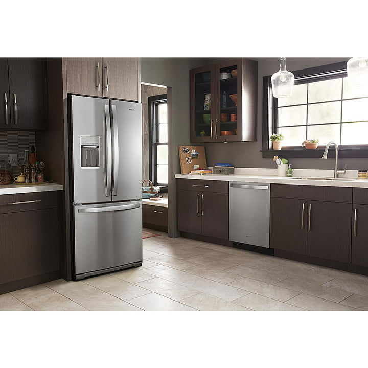 Whirlpool - 19.7 Cu. Ft. French Door Refrigerator - Stainless Steel_4