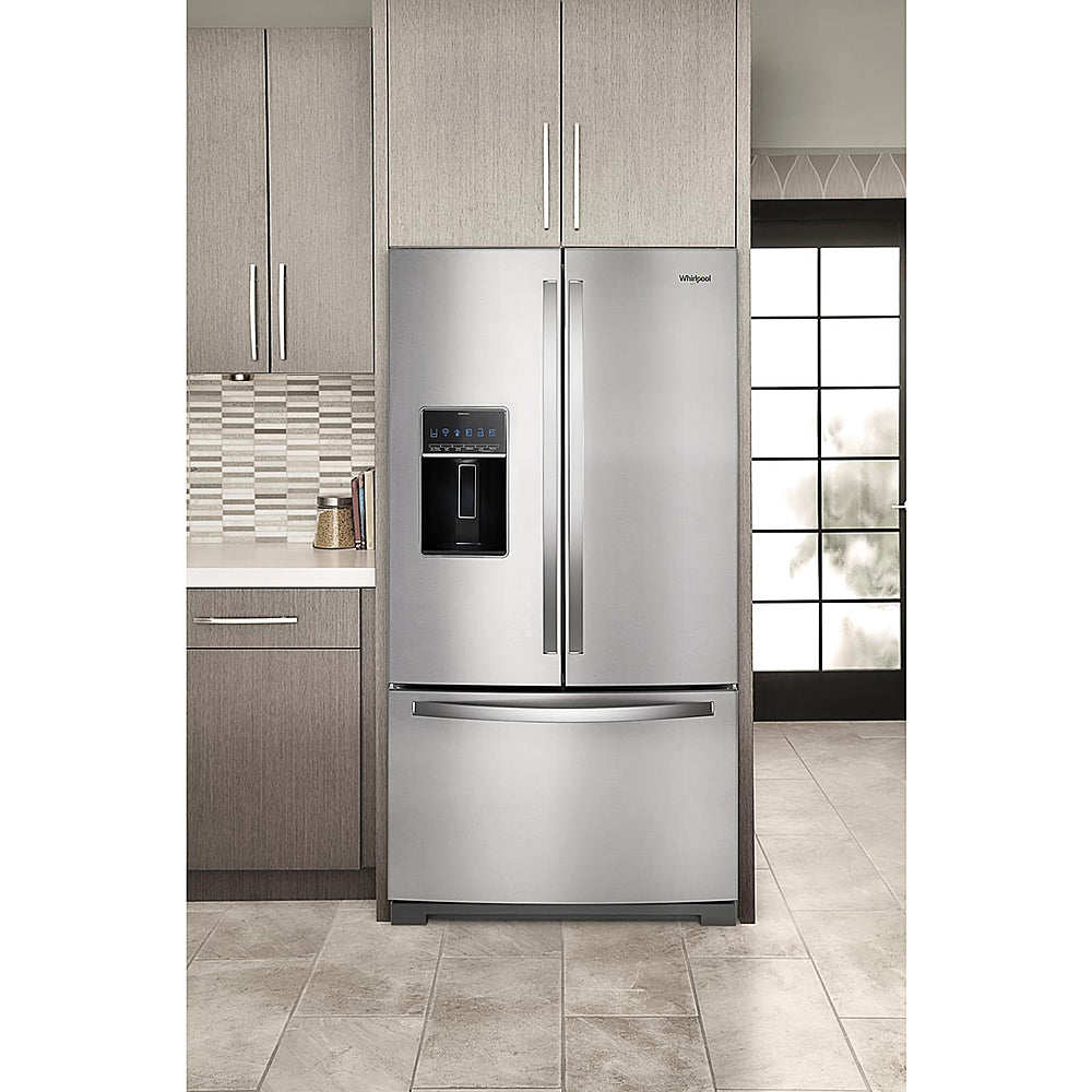 Whirlpool - 26.8 Cu. Ft. French Door Refrigerator - Stainless Steel_3