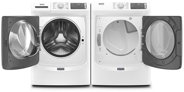 Maytag - 7.3 Cu. Ft. Stackable Electric Dryer with Steam and Extra Power Button - White_10