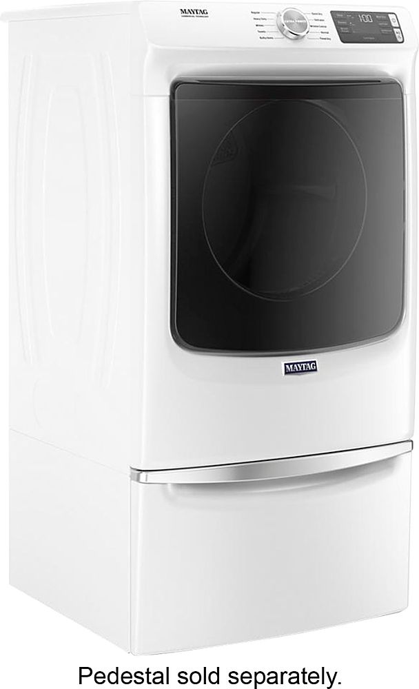 Maytag - 7.3 Cu. Ft. Stackable Gas Dryer with Extra Power Button - White_11