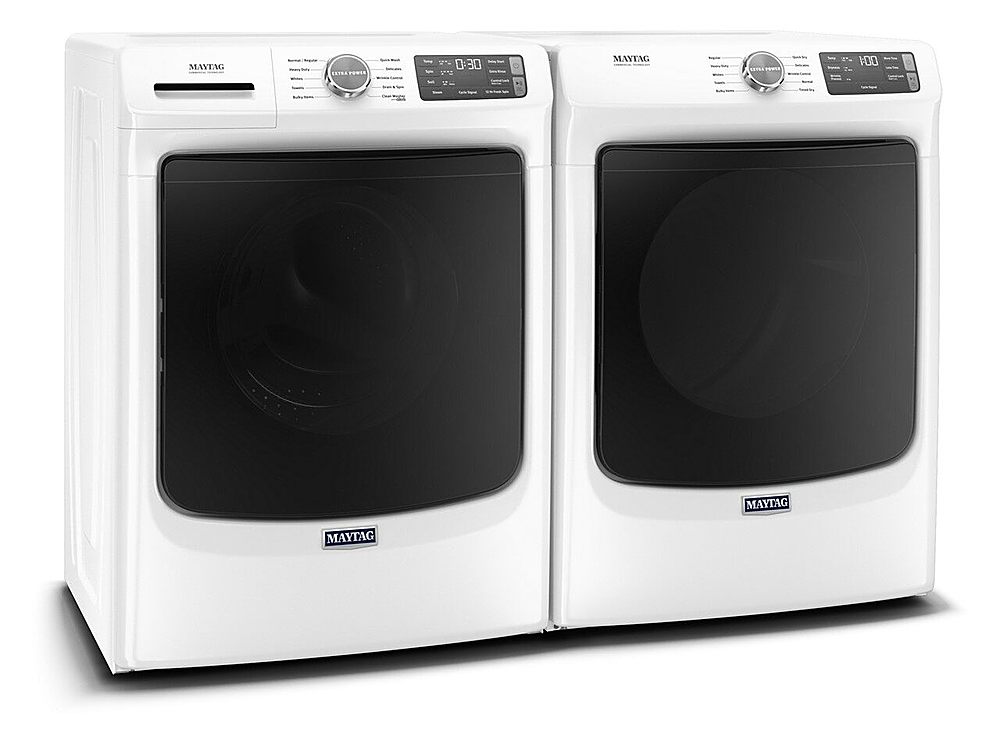 Maytag - 4.5 Cu. Ft. High-Efficiency Stackable Front Load Washer with Steam and Fresh Spin - White_5