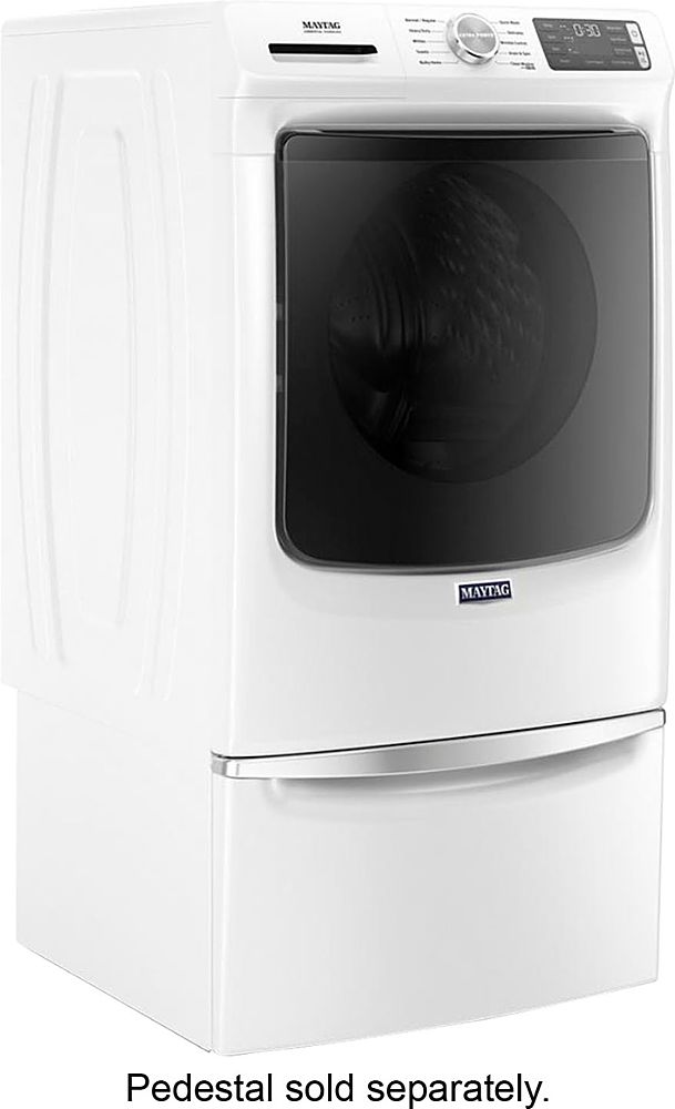 Maytag - 4.5 Cu. Ft. High-Efficiency Stackable Front Load Washer with Steam and Fresh Spin - White_13