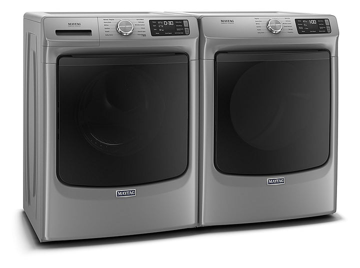 Maytag - 7.3 Cu. Ft. Stackable Gas Dryer with Steam and Extra Power Button - Metallic Slate_8