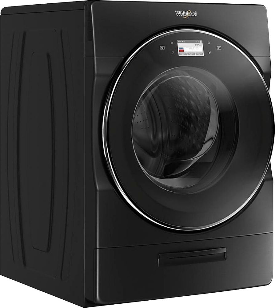 Whirlpool - 5.0 Cu. Ft. High Efficiency Stackable Smart Front Load Washer with Steam and Load & Go XL Dispenser - Black Shadow_12