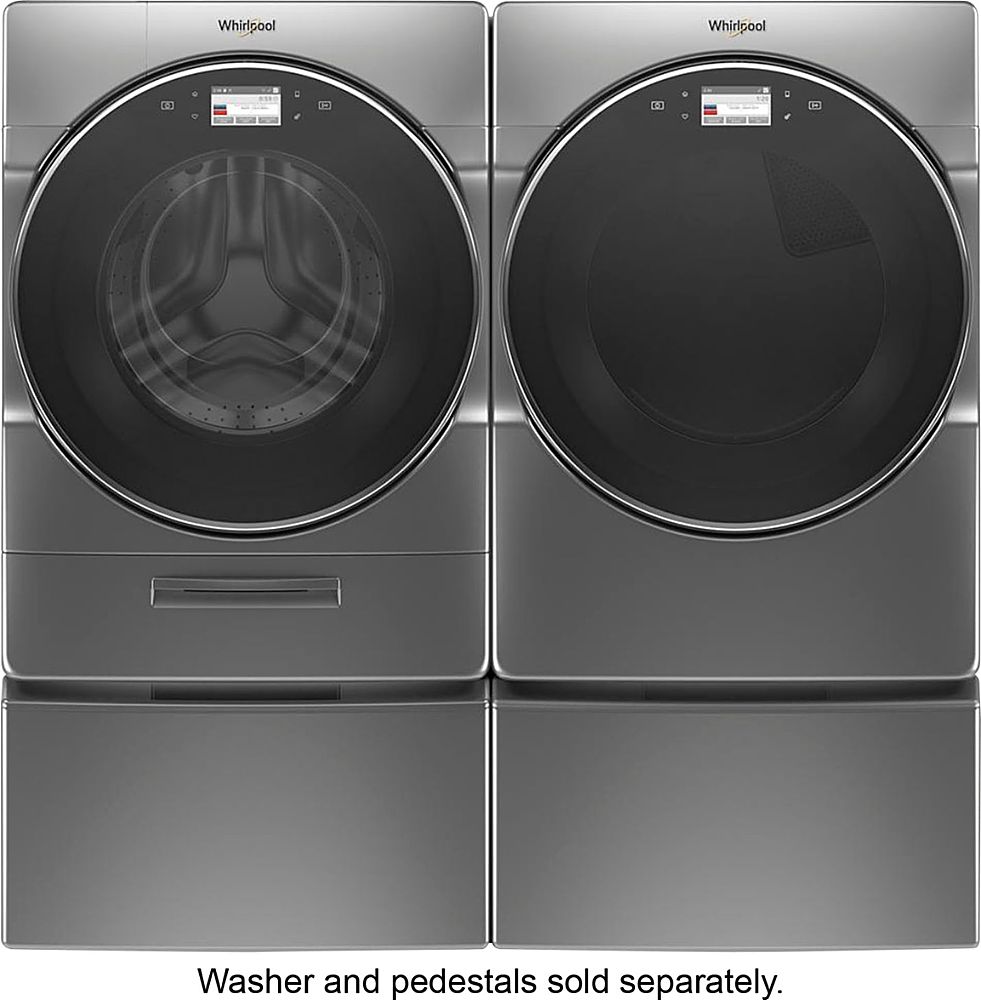 Whirlpool - 7.4 Cu. Ft. 36-Cycle Gas Dryer with Steam - Chrome Shadow_5