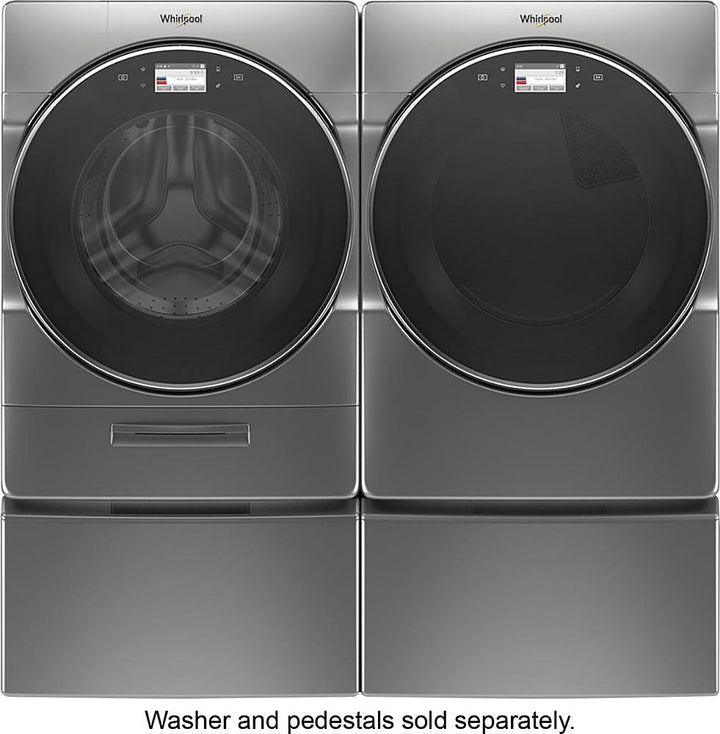 Whirlpool - 7.4 Cu. Ft. 36-Cycle Gas Dryer with Steam - Chrome Shadow_5